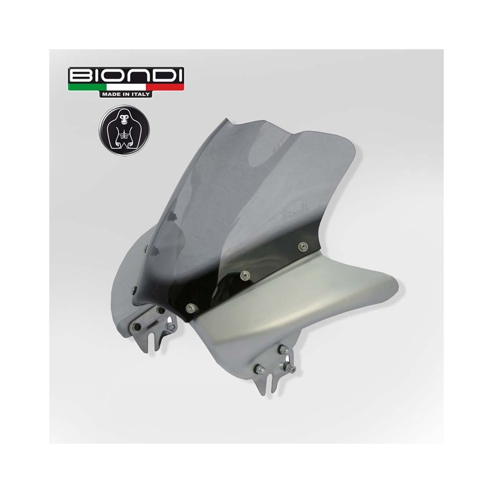 Windshield Metal Dark Blackblack Bright Hips for DUCATI Monster 600/00 01-06 and other model Windshields and Fairings BIONDI