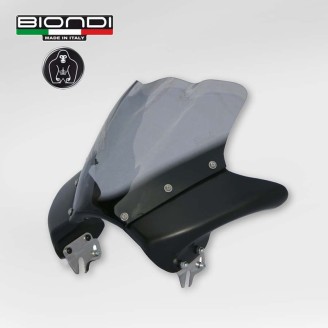 Windshield Metal Dark Blackblack Bright Hips for DUCATI Monster 600/00 01-06 and other model Windshields and Fairings BIONDI