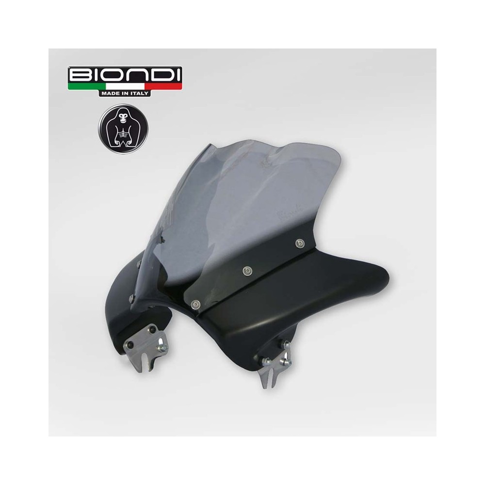 Windshield Metal Dark Blackbright Hips for DUCATI Monster 600/00 01-06 and other model Windshields and Fairings BIONDI