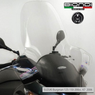 Windscreen Club Suzuki BURGMAN125 200 20 for SUZUKI Burgman 125/150/200 07- Windshields and Fairings BIONDI