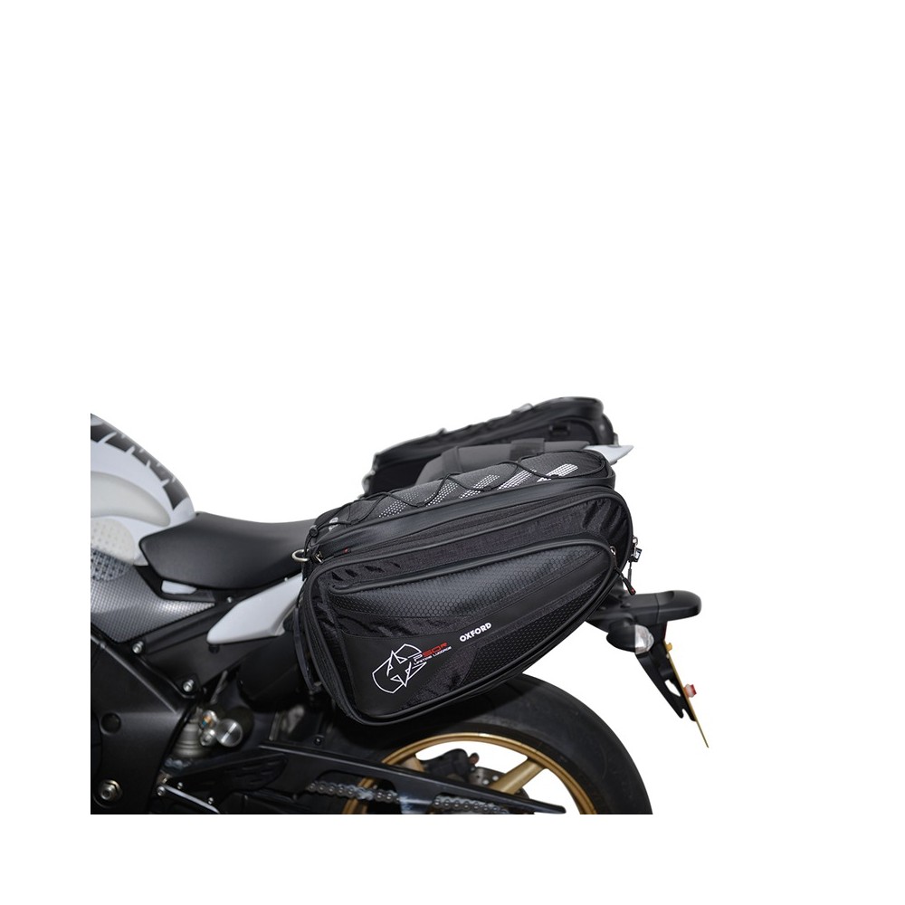 P50R Panniers - Black Side Bags OXFORD