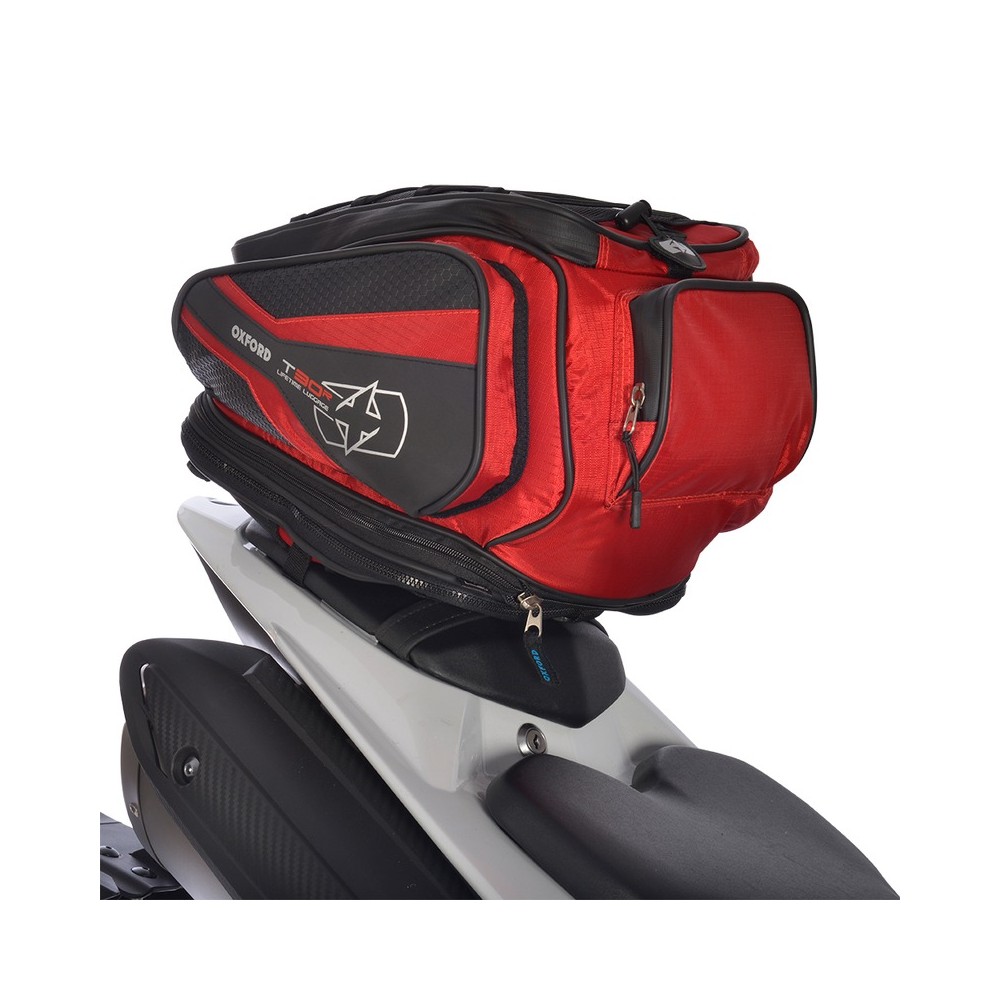 T30R Tailpack - Red Rear Bags OXFORD