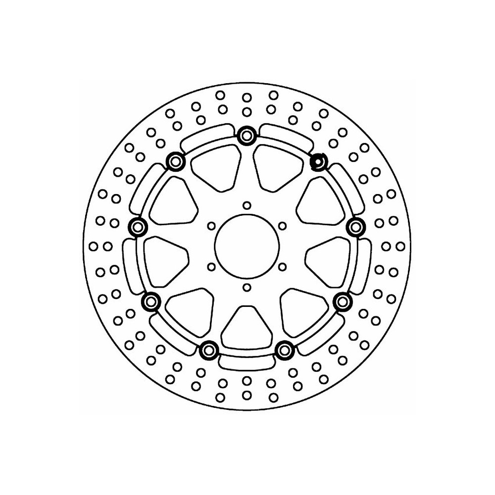 Brake Disc FMD0137RX for HONDA Hornet CB600 00-06 Brake Discs Ferodo