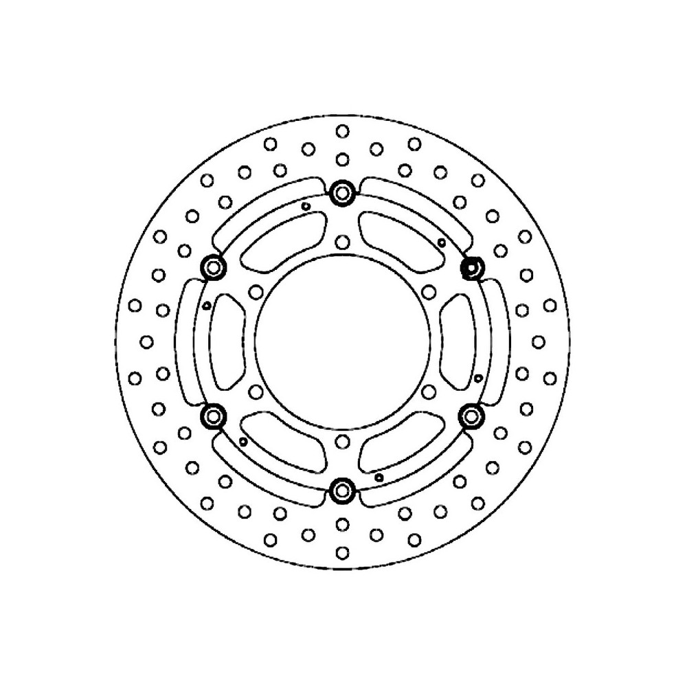 Brake Disc FMD0206RF for BMW R850 R 94-03 and other model Brake Discs Ferodo