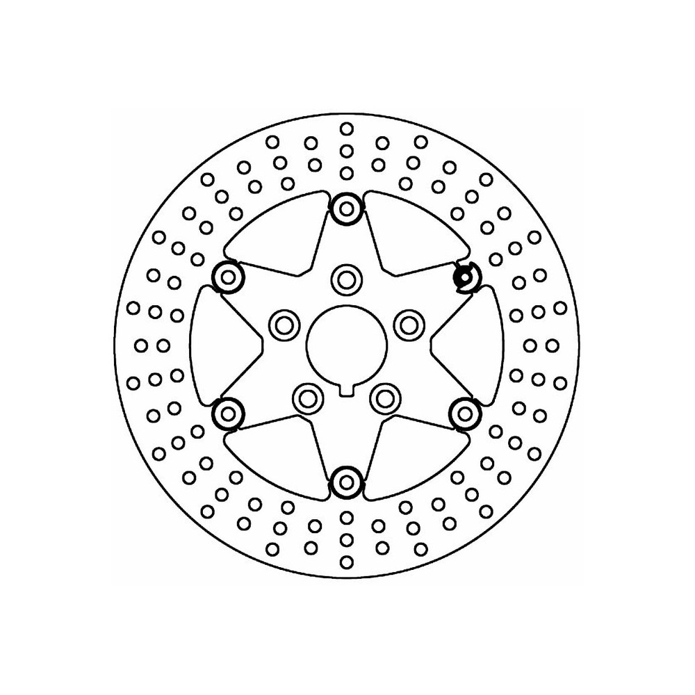 Brake Disc Harley Davidson Flht Electra Glide for HARLEY DAVIDSON XLH 883 Sportster 70-99 and other model Brake Discs Ferodo