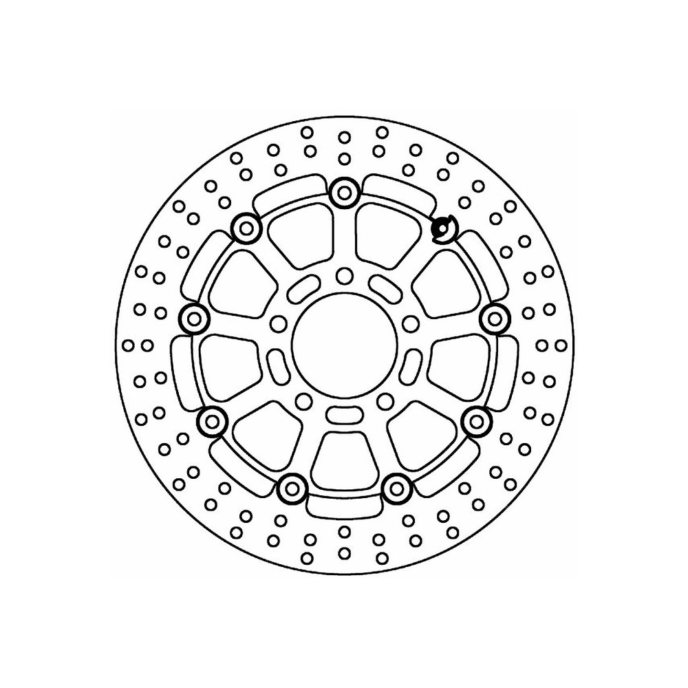 Brake Disc FMD241RX for SUZUKI GSX-R 600/750 04-05 and other model Brake Discs Ferodo