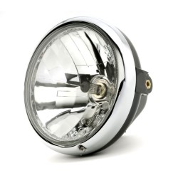 Headlight D.170 Black Ducatiguzzi-Honda-Suzuki All Products ECIE