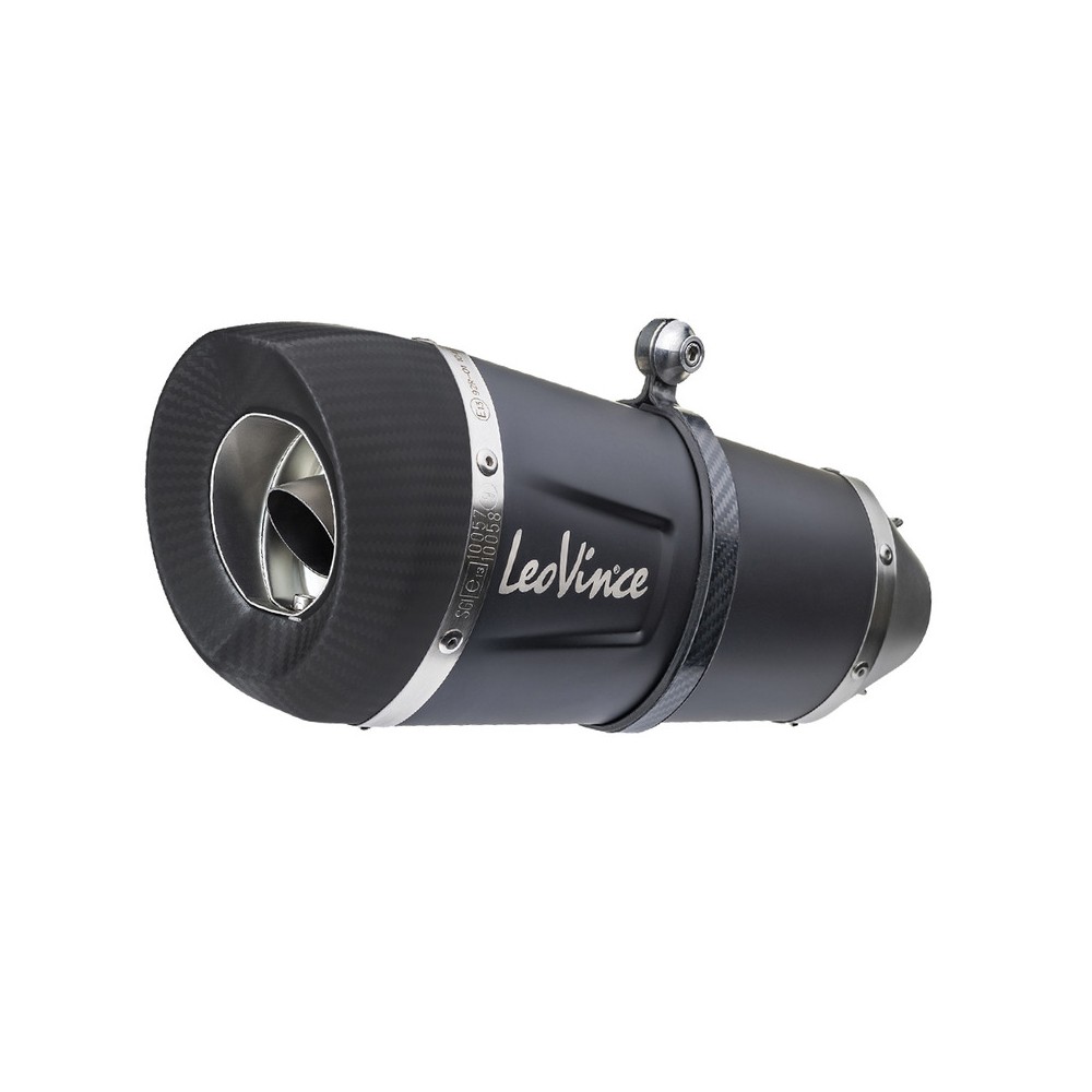 Slip-On Factory S Blackbmw F 900 R/Xr 20- for BMW F 900 R/XR 20- Exhausts and Mufflers LEOVINCE