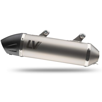 Slip-On X3 Evo Inox Beta RR350/390/430/480 Enduro 4T 20- per BETA RR 350/390/430/480 Enduro 4T 20- Scarichi e Marmitte LEOVINCE