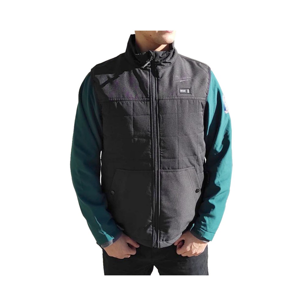 Gilet Termico Nero Tg.XLM12 HPVBL2-0 (Batterie Escl.) Ropa MILWAUKEE