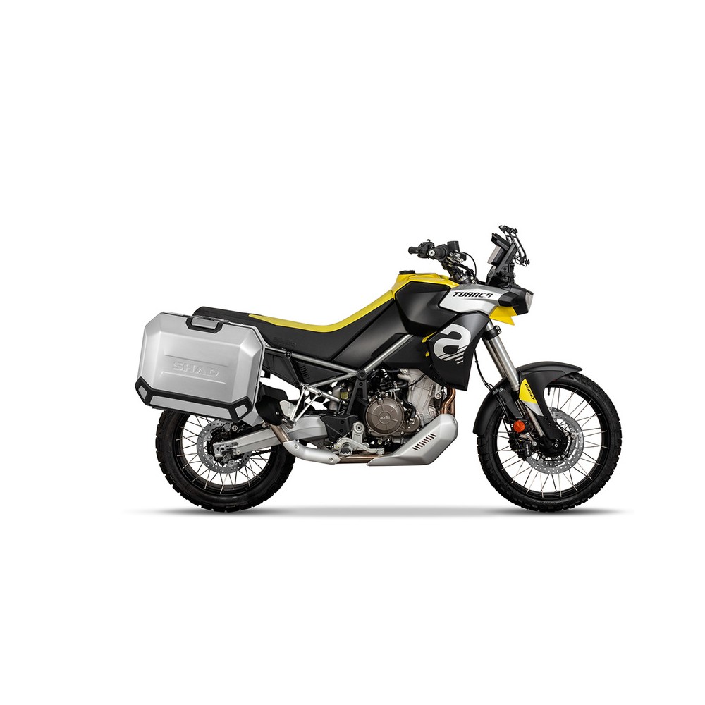 Attacco Borse Laterali Rigideaprilia Tuareg 660 21-23 per APRILIA Tuareg 660 21-23 Parabrezza e Cupolini SHAD