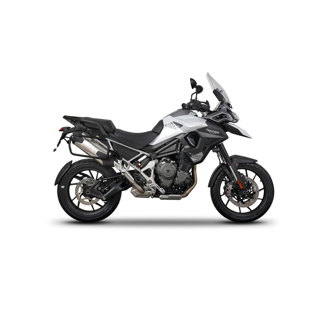 Attacco Borse Laterali Rigidetriumph Tiger 1200 Gt 22-23 per TRIUMPH Tiger 00 GT/Rally 22-23 Parabrezza e Cupolini SHAD