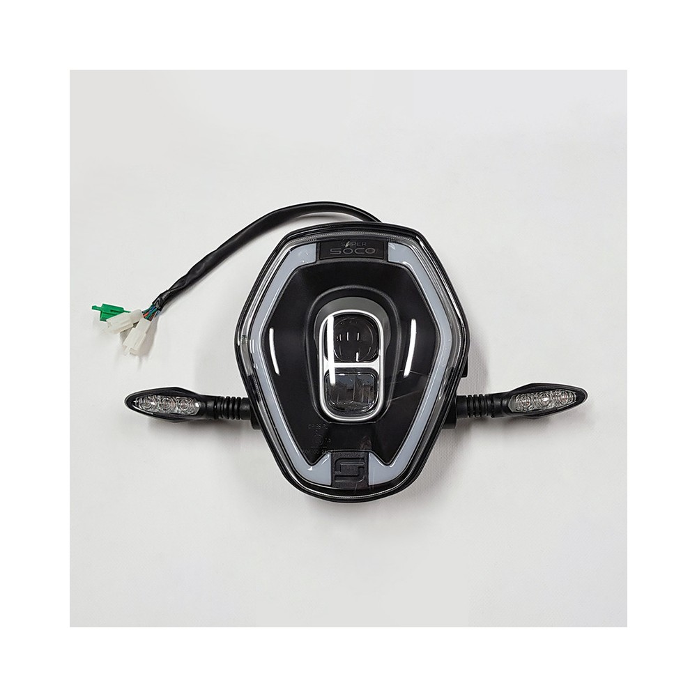 Faro Completo Tsx /Ts A Led -Con Frecce per SUPER SOCO TSx nd e altri modelli Ricambi usati originali SUPER SOCO