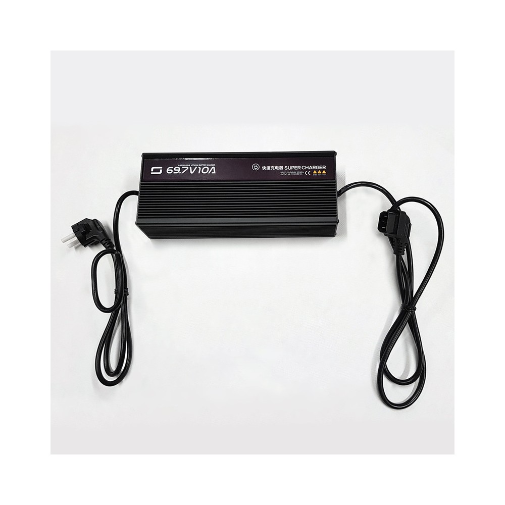 Caricabatteria Rapido 60V 10APRESA Quadra per SUPER SOCO CUx nd e altri modelli Pièces détachées d'occasion d'origine SUPER SOCO