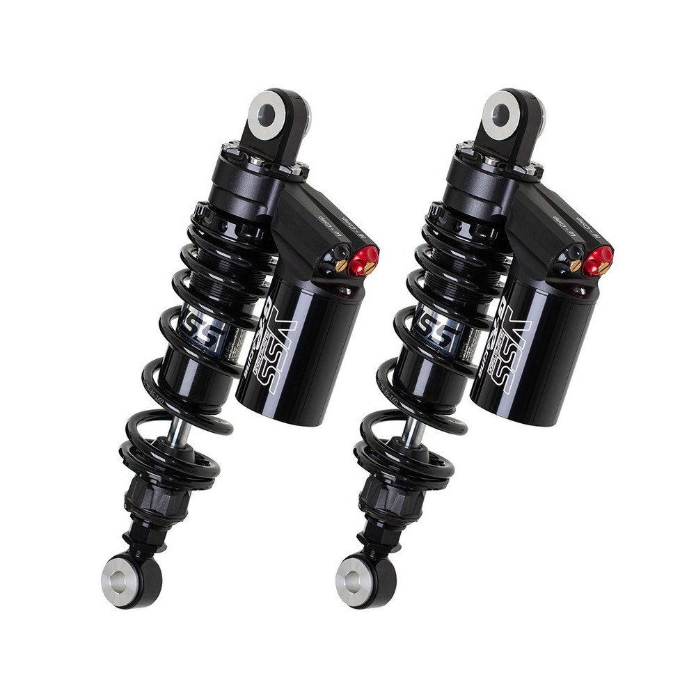 Pair Of Rear Shock Absorberyss Ref.RG362-290TRWL-15-B for HARLEY DAVIDSON XL 883 N Sportster Iron 09-18 and other model Suspensions YSS