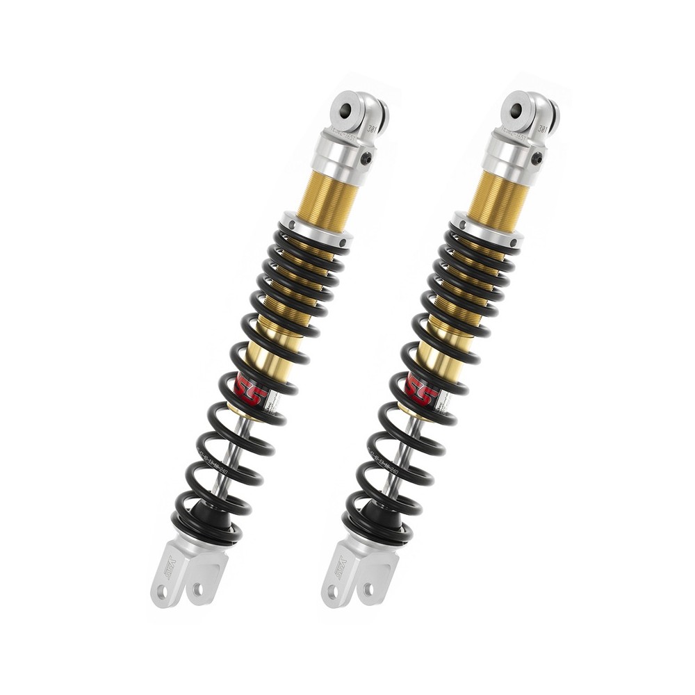 Pair Of Rear Shock Absorberyss Ref.TE302-365T-01AL-38 for PIAGGIO Beverly 3 50 nd Suspensions YSS