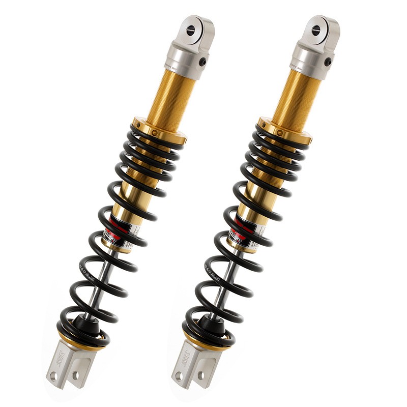 Pair Of Rear Shock Absorberyss Ref.TE302-380T-03AL-38 for SYM Citycom 300i 08-18 Suspensions YSS