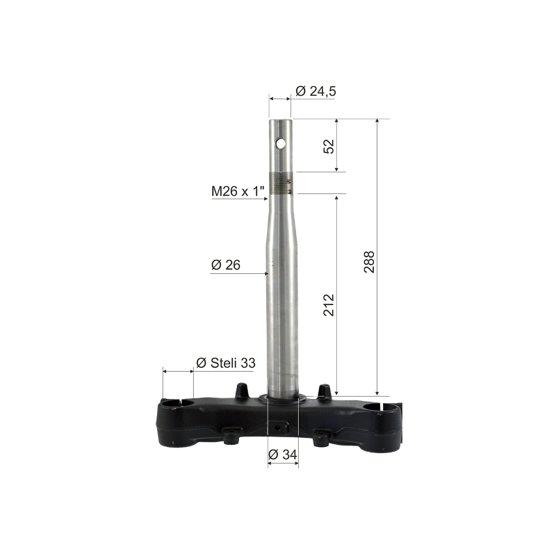  Front Fork Headset Honda Sh 125cc Ie Suspensions RMS