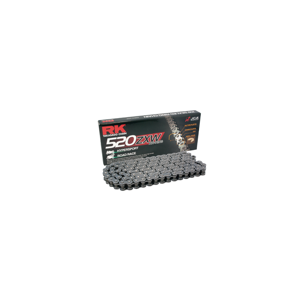 Rk Chain 520ZXW-124 Clf Sprockets Rk Chain