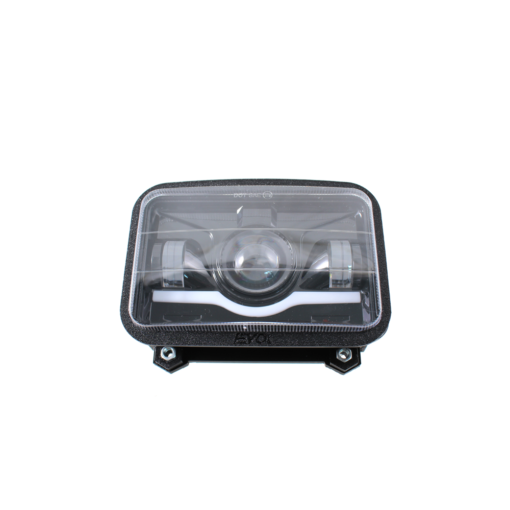 Single Light Front Headlight Iron Led Evok Piaggio Ape 50 All Products Evok