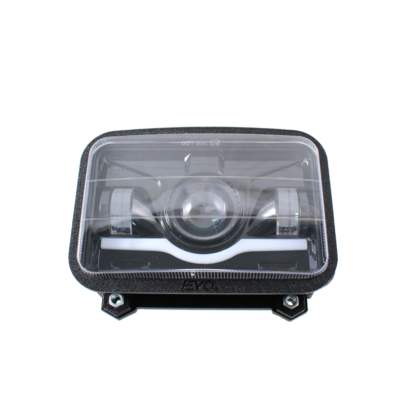 Single Light Front Headlight Iron Led Evok Piaggio Ape 50 All Products Evok