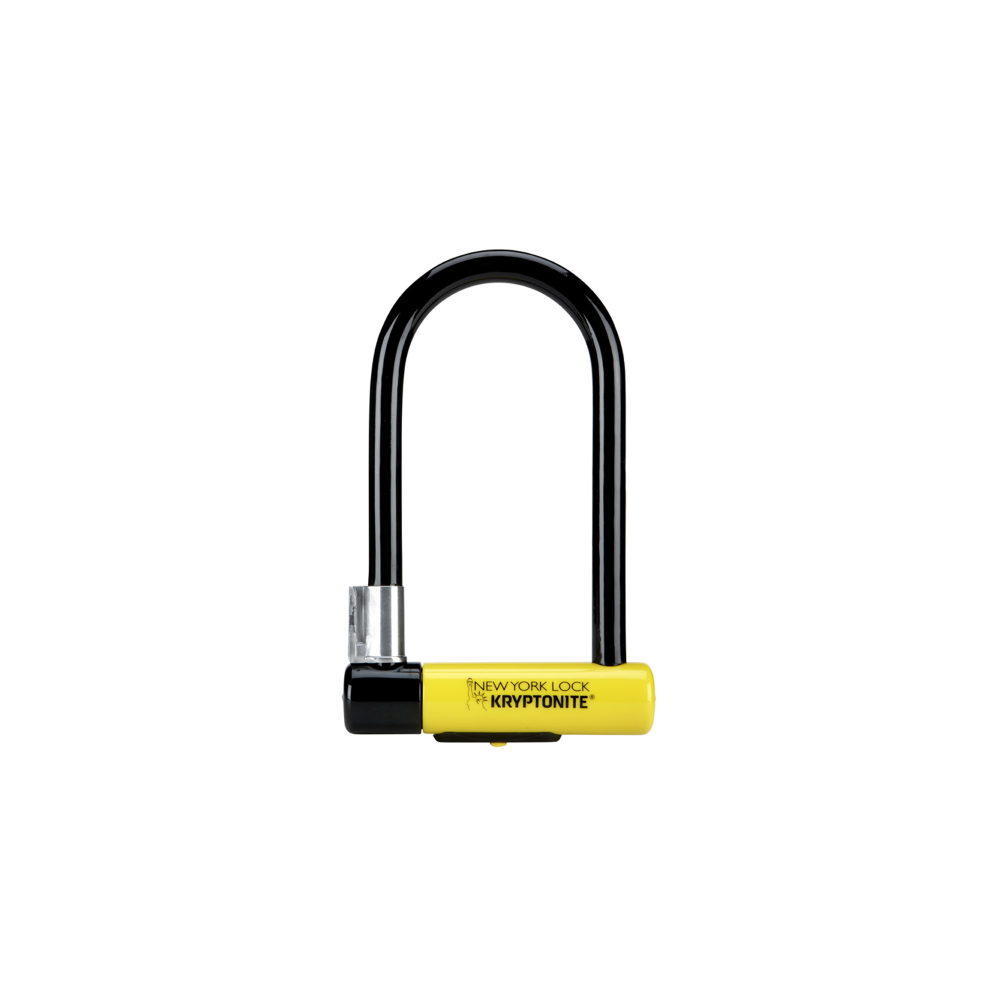 U-Lock New York Standard - Black Yellow Locks and Chains Kryptonite