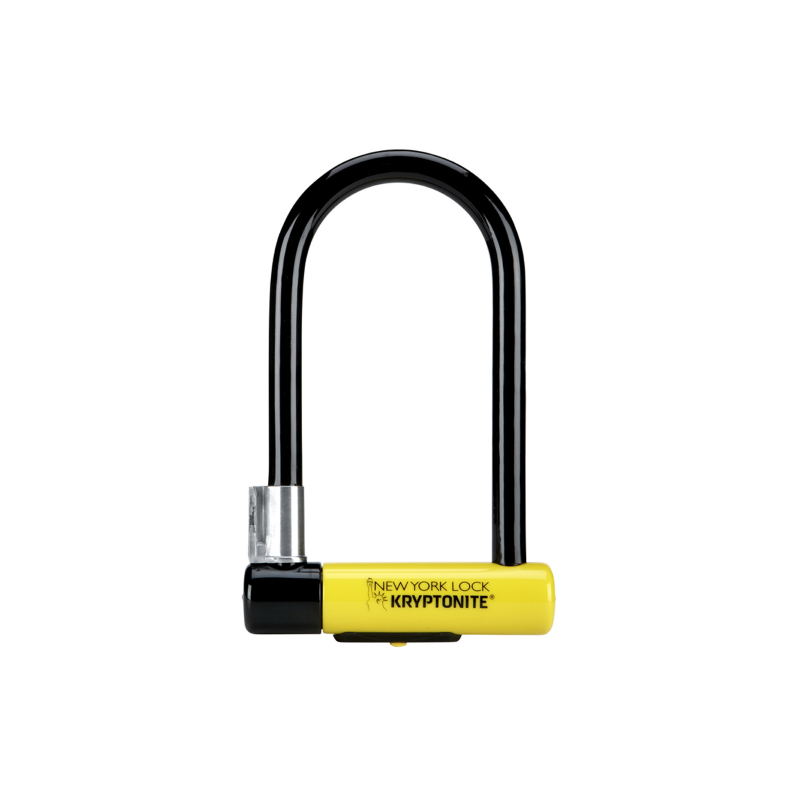 U-Lock New York Standard - Black Yellow Locks and Chains Kryptonite