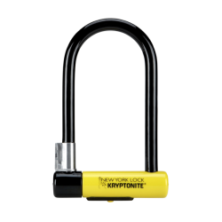 Lucchetto U-Lock New York Standard - Nero Giallo Lucchetti e Catene Kryptonite