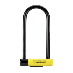 Lucchetto U-Lock New York Ls - Nero Giallo Lucchetti e Catene Kryptonite