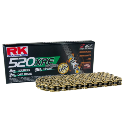 Rk Chain 520XRE-116 Clf Gold Sprockets Rk Chain
