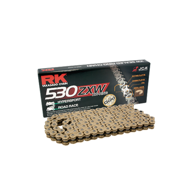 Rk Chain 530ZXW-116 Gold Clf Sprockets Rk Chain