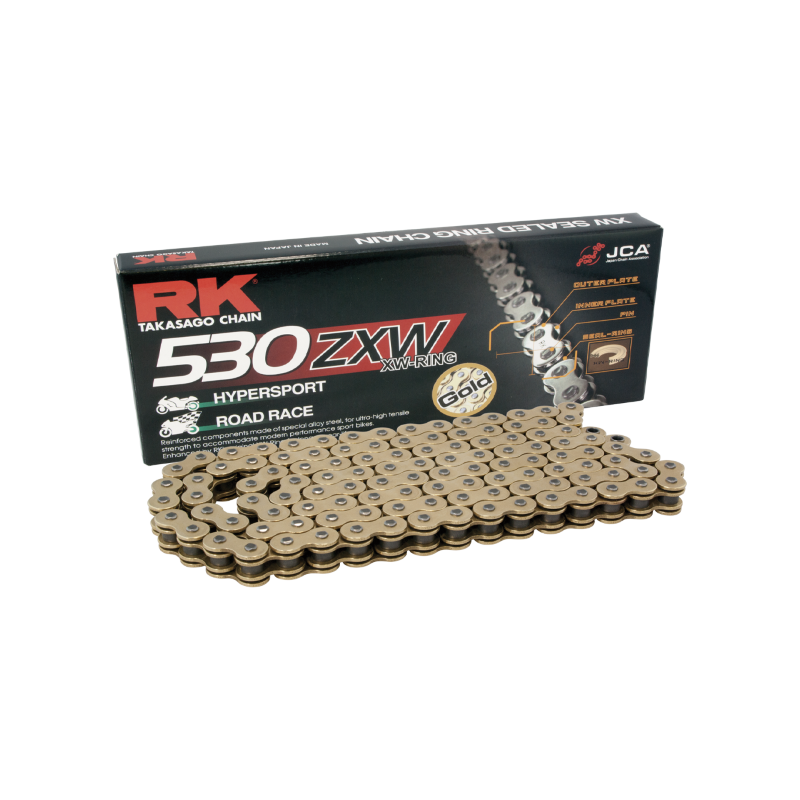 Rk Chain 530ZXW-122GOLD Clf Sprockets Rk Chain