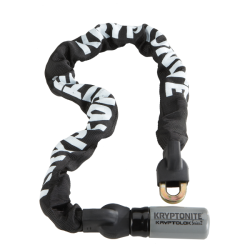 Integrated Chain Lock Kryptolok Series 2 - 150 Cm, Black Silver Locks and Chains Kryptonite
