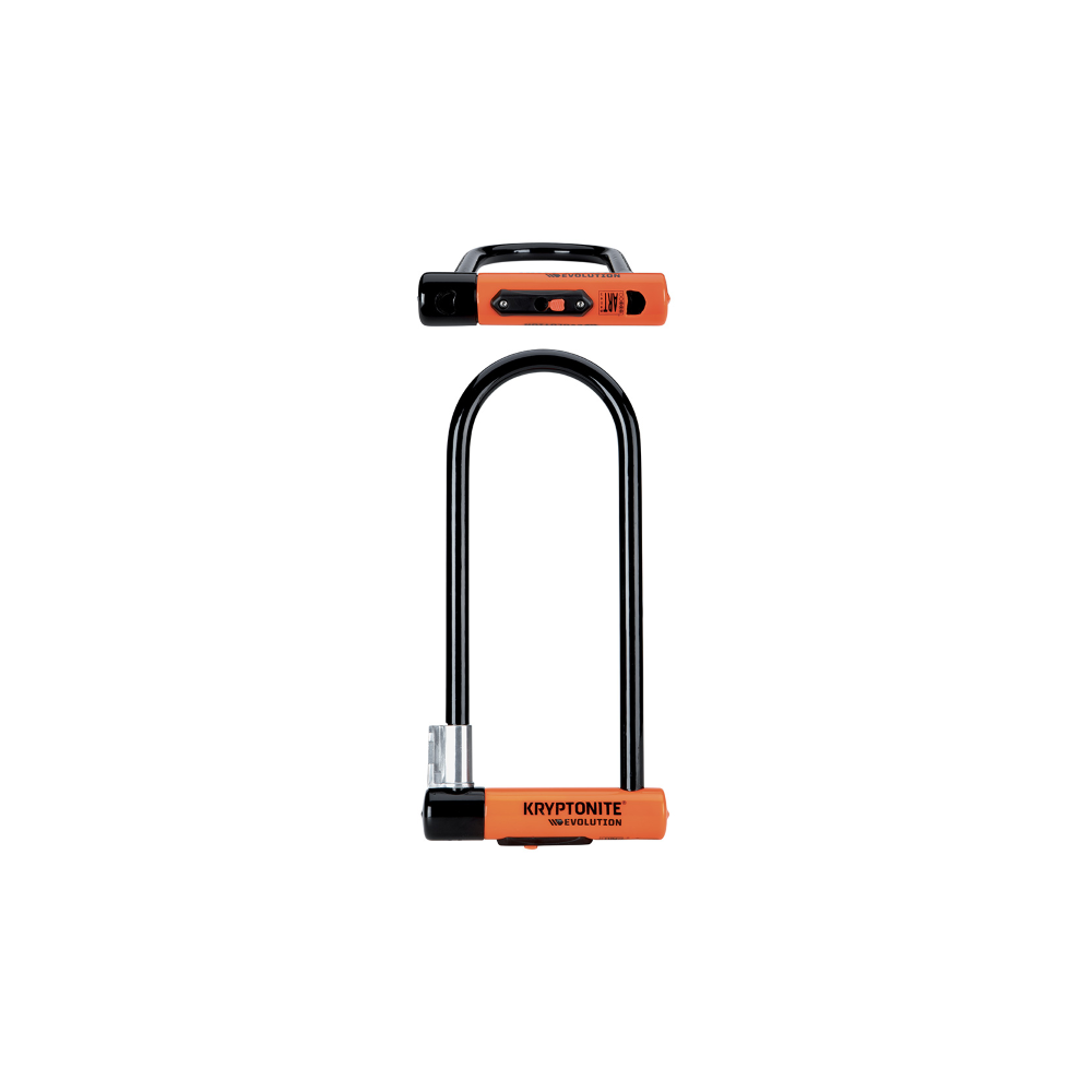 U-Lock Evolution Ls - Black Orange Locks and Chains Kryptonite