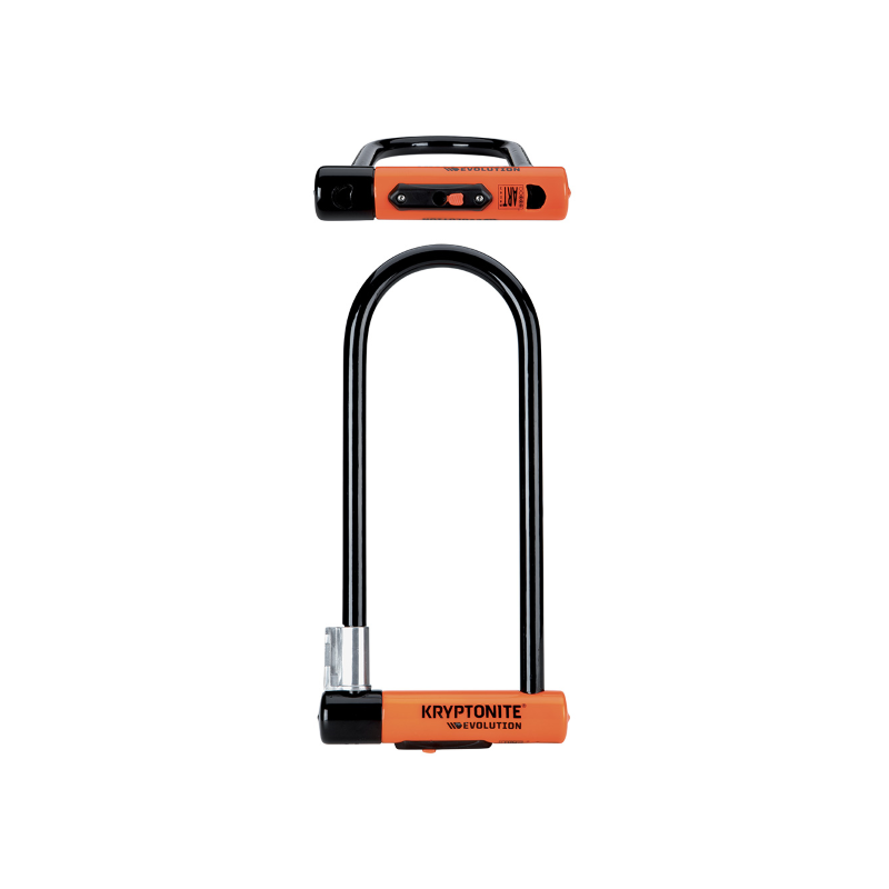 U-Lock Evolution Ls - Black Orange Locks and Chains Kryptonite