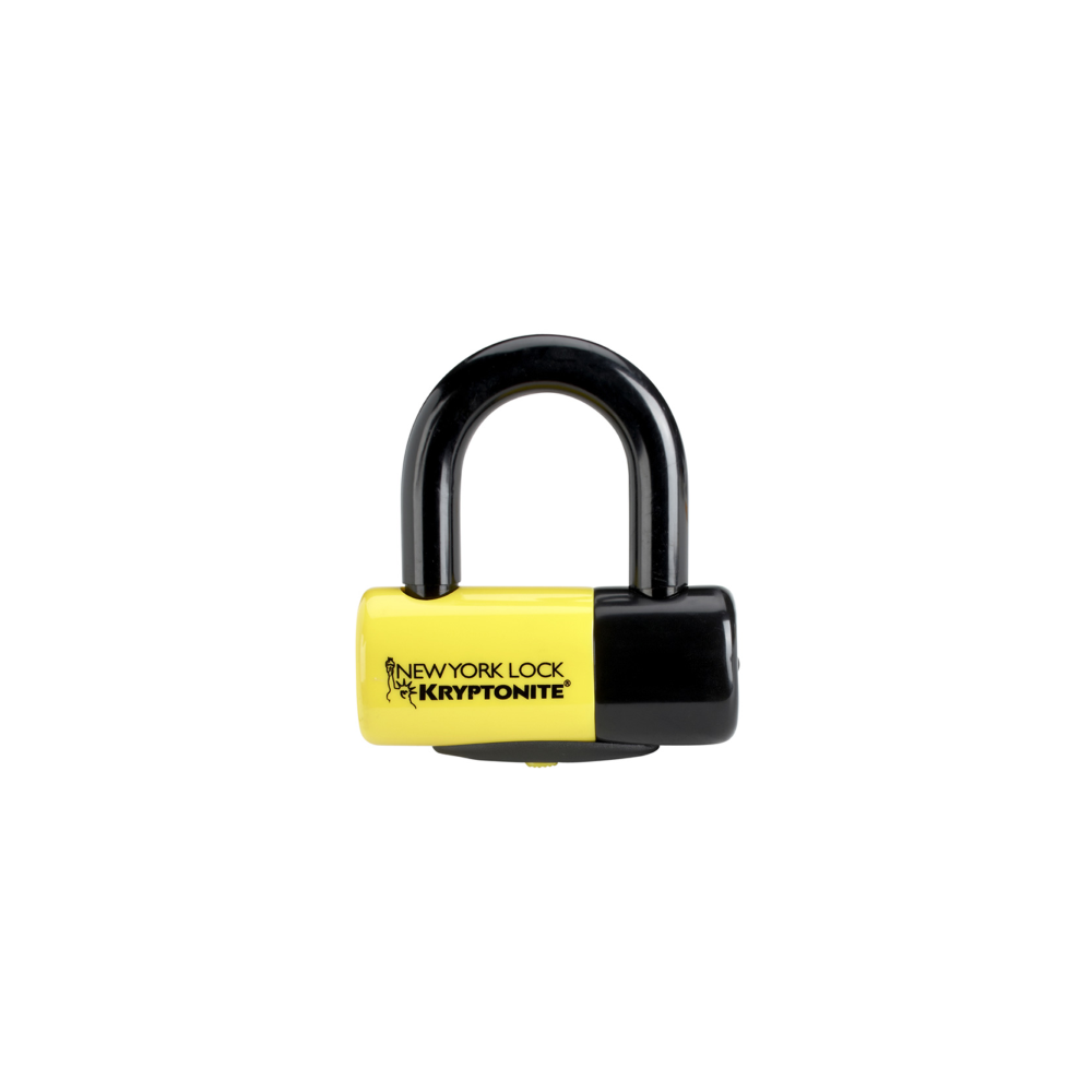 Disc Lock New York Liberty - Black Yellow Locks and Chains Kryptonite
