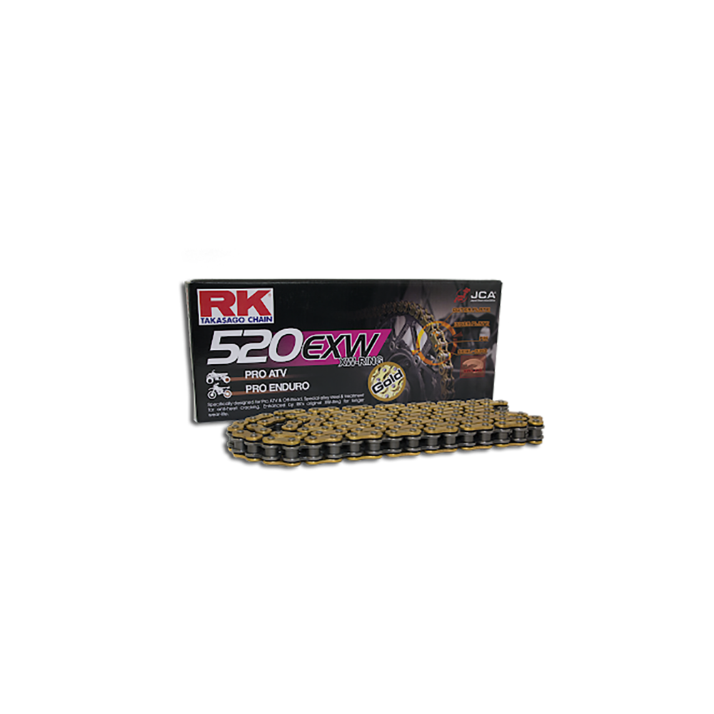 Rk Chain GB520EXW-120 Clf Gold Sprockets Rk Chain