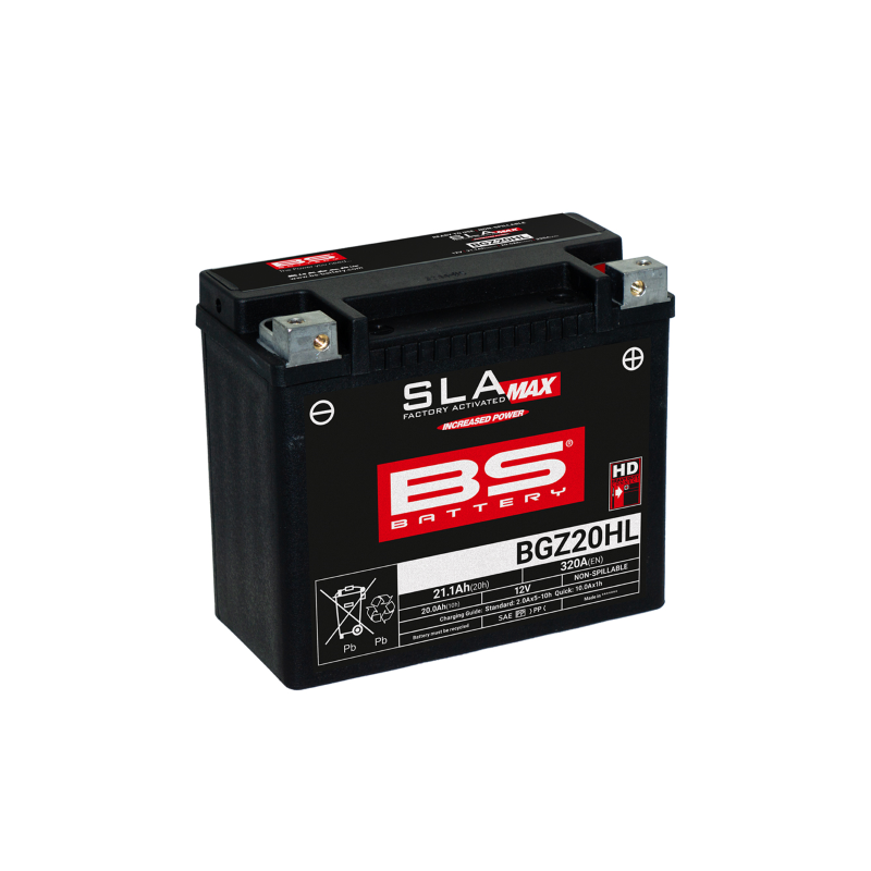 Batteria Bs Sla-Max BGZ20HL Tutti i prodotti BS-Battery