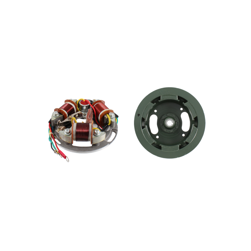 Statore E Volano Completo Classic Piaggio Vespa 6 Volt 150776-133503-71473-97709-56747 - Adattabile X Vespa 125 Vna-Vnb-Gt-Gtr Volani Rms Classic