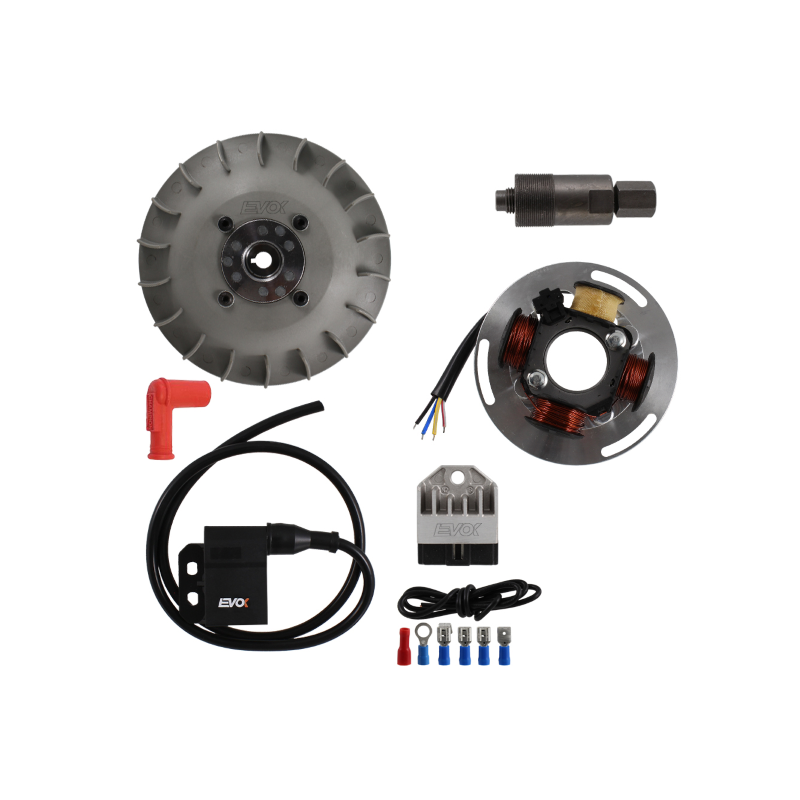 Kit Accensione Elettronica Evok Piaggio Vespa Gt/Gl/Sprint/Super/Vna/Vba/Vnb Ø 17 Allumages électroniques Evok