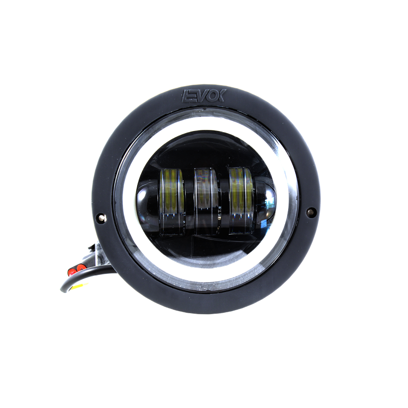 Evok Iron Led Complete Front Headlight For Piaggio Si FL2 All Products Evok