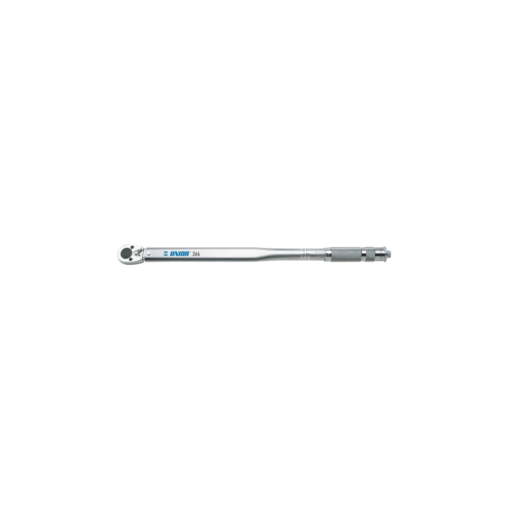Torque Wrench Click Type 264 1/4 - 2-24Nm, Socket And Insert Bit Not Included Wrenches Unior