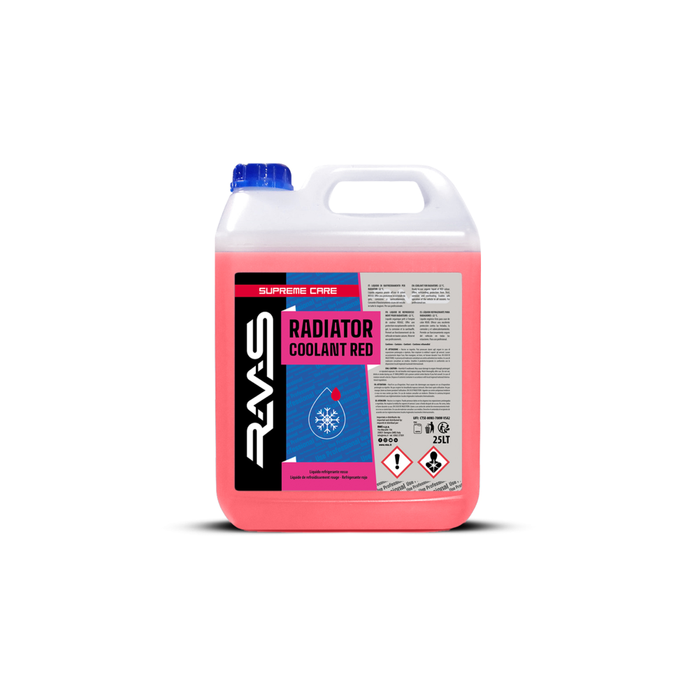 Radiator Coolant Red 25 L Cleaning and maintenance products RMS