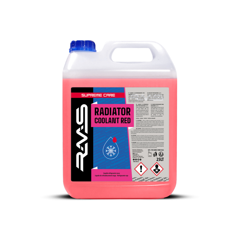 Radiator Coolant Red 25 L Cleaning and maintenance products RMS