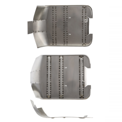 Pedana Piaggio Vespa Vna/Vba 1959/1960 Pièces laminées RMS