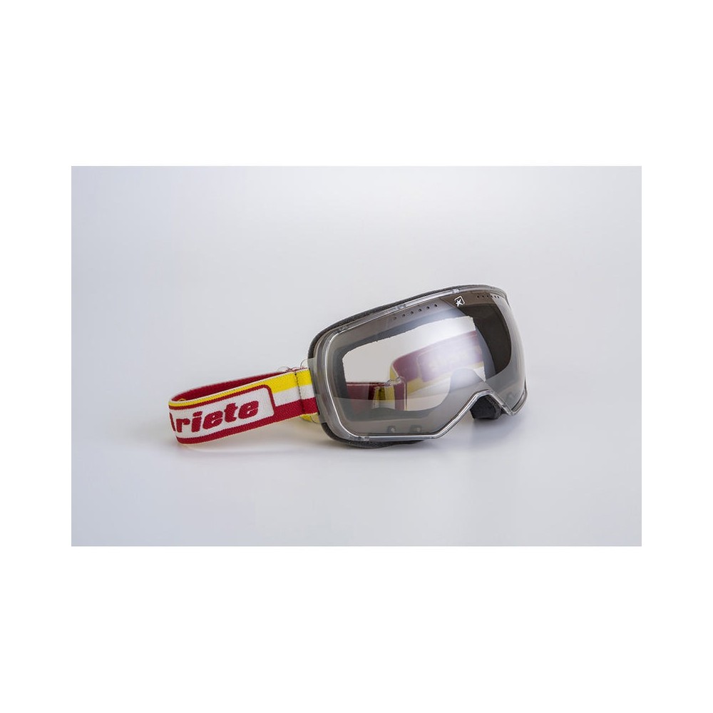 Maschera Feather Cornice Trasp. Elastico Giallo Coyote Rosso Accessori ARIETE