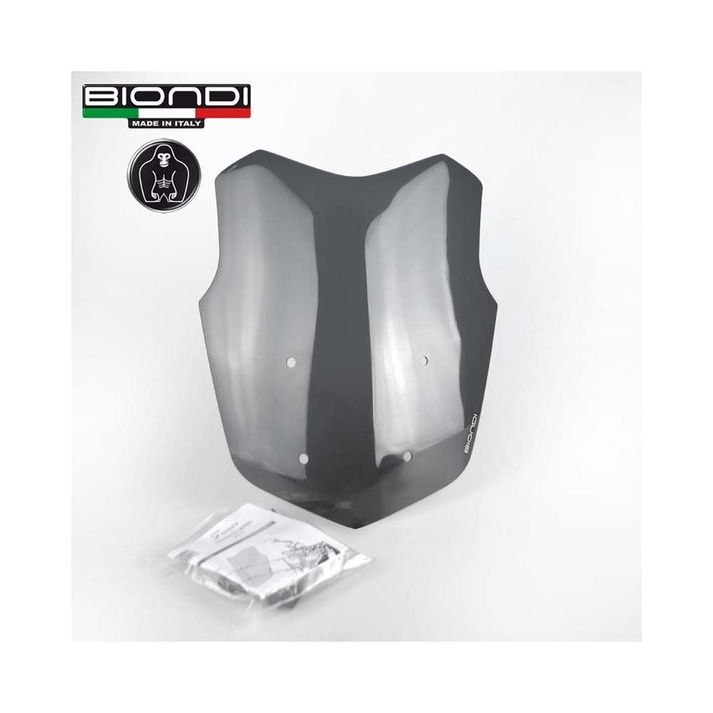 Windshield Yamaha MT09 17 Fume Dark for YAMAHA MT-09 17- Windshields and Fairings BIONDI