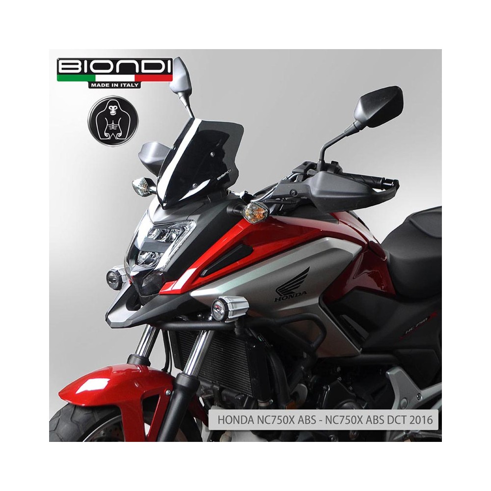 Cupolino Honda NC750X Abs 16-Fume Scuro Alto per HONDA NC 750 X ABS 16- Parabrezza e Cupolini BIONDI