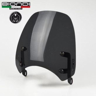 Windshield Guzzi V7 Iii 18-20NERO Satinato for MOTO GUZZI V7 III 17-20 and other model Windshields and Fairings BIONDI