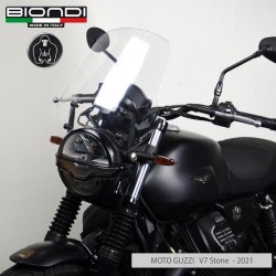 Cupolino Moto Guzzi V7 Iii 17-20 V9 Bobber Trasparente per MOTO GUZZI V7 III 17-20 e altri modelli Parabrezza e Cupolini BIONDI